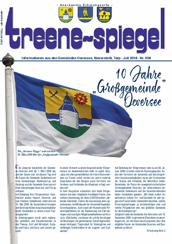 Treenespiegel Juli 2018