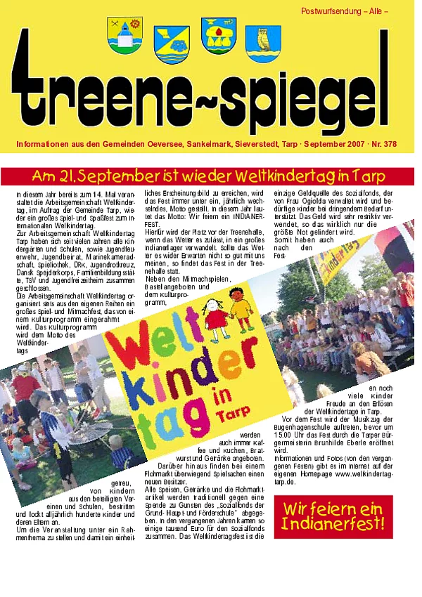 Treenespiegel September 2007