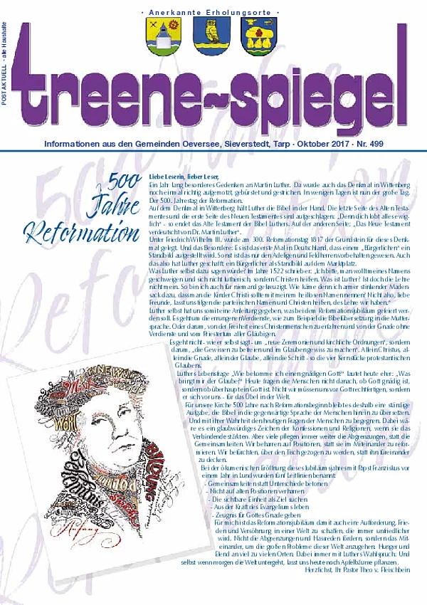 Treenespiegel Oktober 2017