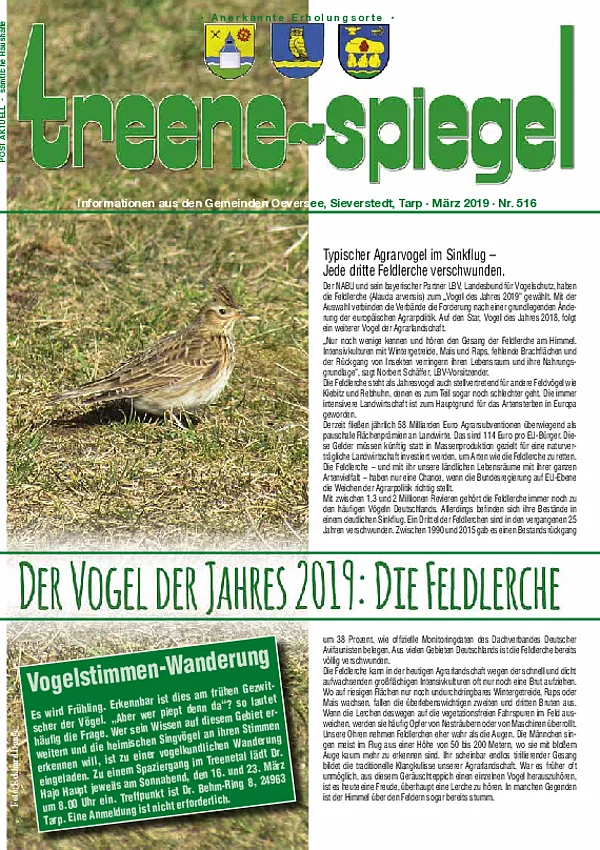 Treenespiegel März 2019